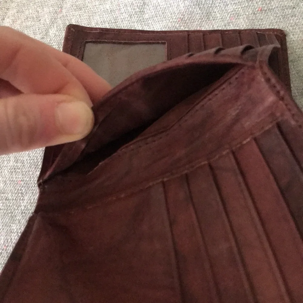 Handcrafted Genuine Leather Billfold Wallet